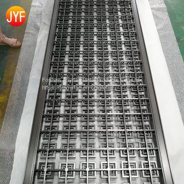 Foshan Manufactroy High quality stainless steel decorative welding screen room divider