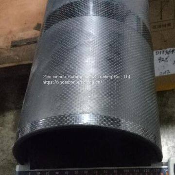 147.5mm 150mm 153mm 161mm Big Diameter 3K Twill Carbon Fiber Tubes Cfrp Can be Customized From China Factroy photo-3