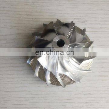 S300 57.12/84.62mm 7+7 blades 174424 turbo milling/aluminum 2618/billet compressor wheel