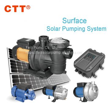 Feili multistage solar high volume surface centrifugal pumping system for africa