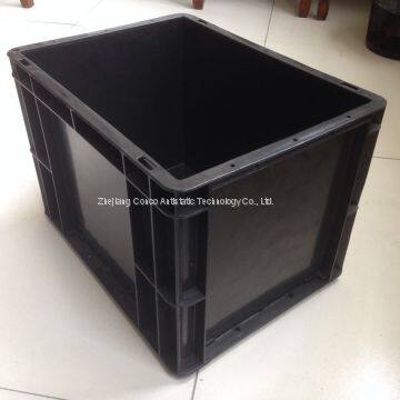 600 x 400 x 230 mm Conductive Black Esd Plastic pp Box Bins photo-4