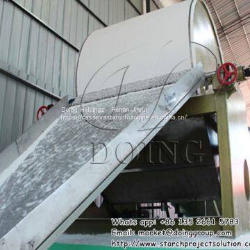 Starch Dewatering Machine Vacuum Filter for Potato Starch and Sweet Potato Production Line photo-2