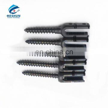 CE approved pedicle titanium spinal implants