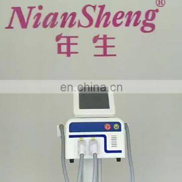 New Design Double Handles ipl laser hair removal lamp ipl fractional ice cool ipl machine