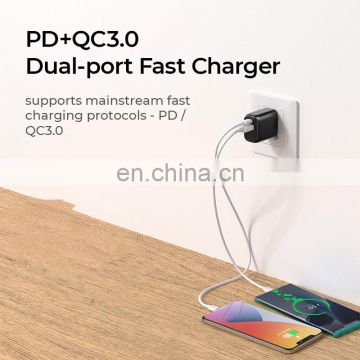 Custom LOGO L-QP202 Mini PD Fast Charger for Iphone 12 20W QC3.0 Charger Cargadores de Celular photo-5