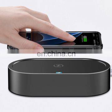 Portable UV Sterilizing Box Cell Phone Cleaner Disinfection Box UV Sterilizer Wireless Charging Charger