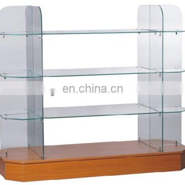 SELL 4/5/6/8/10/12mmglass corner shelves high quality glass shelf