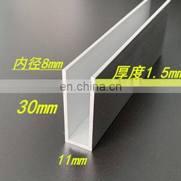 Anodised Aluminium Channel 6061 T4 Aluminum Channel Extrusions photo-4