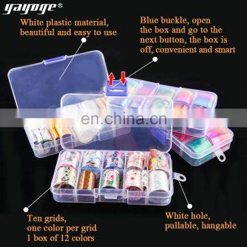 Star Sky Nail Stickers Colorful Nail Art Foil Sticker Transfer Sticker photo-5