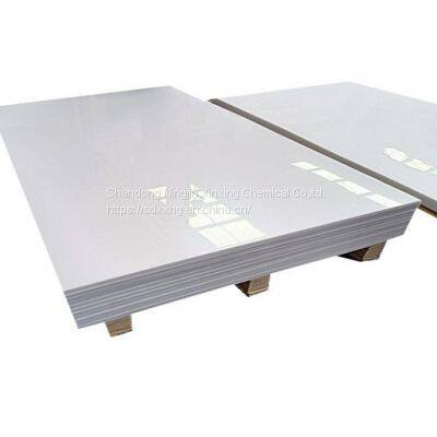hdpe sheet with surface covered plastic protection film