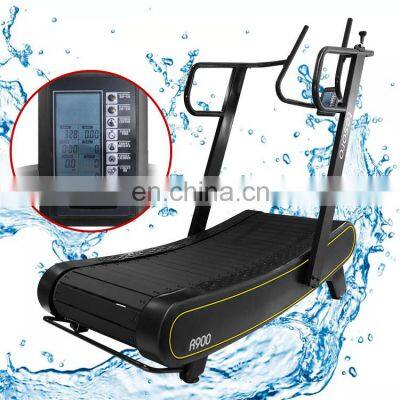 Zero energy consumption low noise running machine eco-friendly Curved treadmill & air runner  energy saving exercise equipment