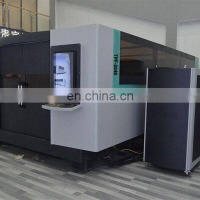 Big Surround Fiber Laser Cutting Machine for Steel Plate Hardware Iron Cabinet Sheet Metal 1500w 2040 photo-5
