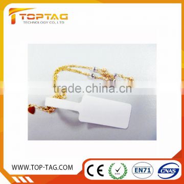 Customized Impinj M4 rfid tag for rfid jewelry label