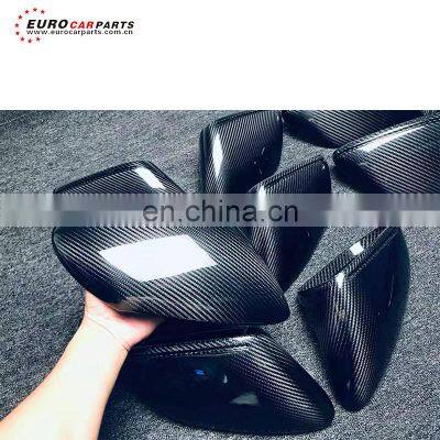 rear mirror covers PORshe 911 992 side mirror cover dry carbon fiber material back mirror cover