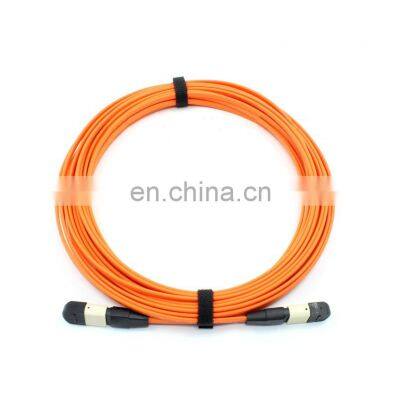 10 meters 12 cores Multi mode MPO/MTP Fiber Optic Patch cord Fiber Jumper multifiber pro mtp mpo patch cord