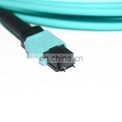 8 12 24 Cores Single Mode Multimode Fiber Optic Cable MTP MPO Connector photo-2