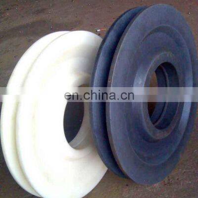 custom high hardness nylon plastic pulleyheavy machinery nylon pulley