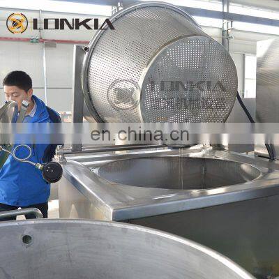 Batch Fryer Fried Chips Potato Fryer Groundnut Frying Doughnut Fry Machine