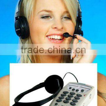 Call centre receiption telephone