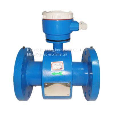 Industrial wastewater treatment with electromagnetic flowmeter pusheng professional production and supply