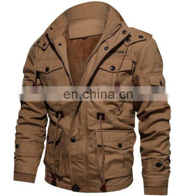 Wholesale Winter coat for men High Quality Military wear casual cotton jacket men's jacket winter coat for male men's jacket