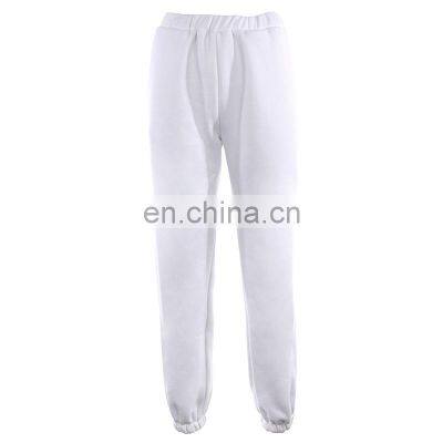 Europe and the United States 2021 Foreign Trade Hot Style Women's Clothing New Trend Basic Earth Color Casual Trousers Trousers photo-5