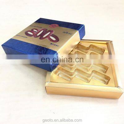 Factory direct sale custom luxury baklava packaging boxes with tray China supplier