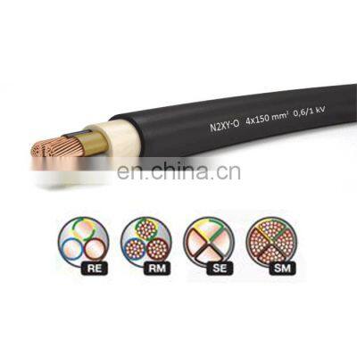 N2XY  XLPE PVC 0.6/1KV CABLE  unarmoured power and control cables