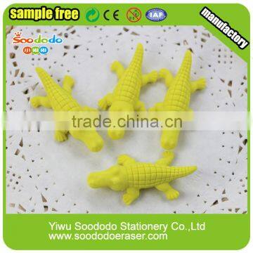 crocodile school rubber eraser