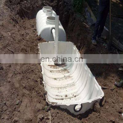 1000 gallon biogas septic tank FRP Septic Tank