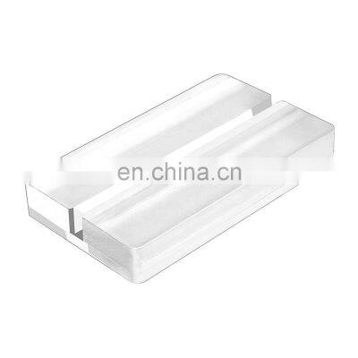 Acrylic Sign Holder with Card Slot Stand for Acrylic Signs, Table Numbers Display Stands for Wedding/Meeting/Menu