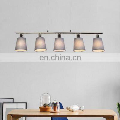 HUAYI China Factory Good Price Big Modern Style Home Villa Decoration E14 60W Pendant Lamp