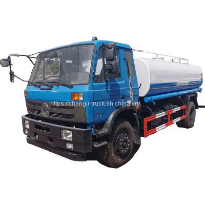 Dongfeng 145 153 water truck 10ton 12ton 15ton 15000 liters 4000 gallon water tank