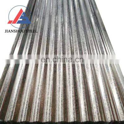 cheap price corrugated steel sheet big spangle galvanized corrugated sheet