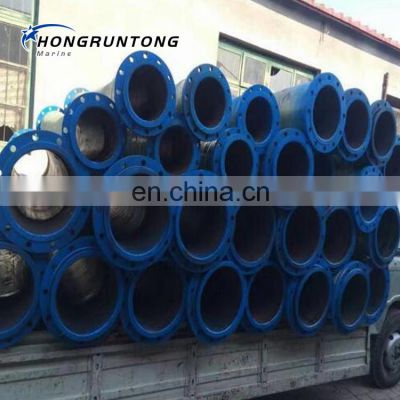 Marine discharge floating rubber flexible dredging hose