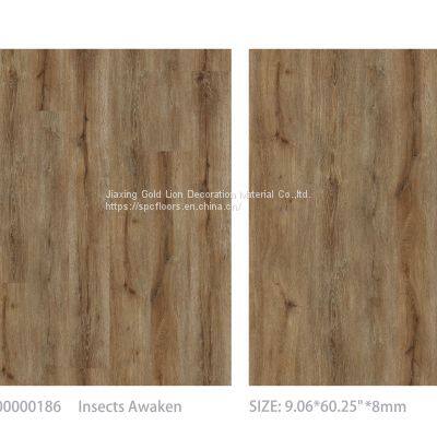 SPC vinyl flooring B186 Insects Awaken 