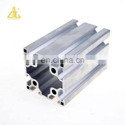 ZHONGLIAN One Side Single T Slot Aluminium Profile Extrusion Inches