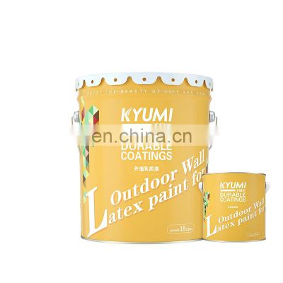 Scrub and Yellow Resistance Environment Friendly White Exterior Latex Paints