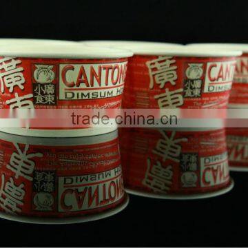 Healthy soup paper cup with logo printed 520cc