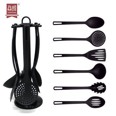 Hot Sale Kitchen Accessories 7PCS Kitchen Cookware Set nylon Kitchenware Cooking Tools nylon utensil sets