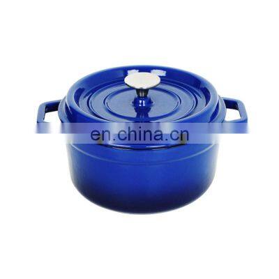 Cast Iron Pots Enamel Insulated Food Warmer Pot Casserole