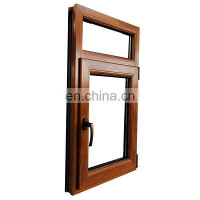 European Style Customized Standard Size glass Aluminium tilt and turn windows for commercial