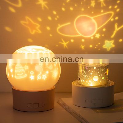 Best Christmas Gifts Creative Bedroom Decoration Lamp Cartoon Projection Lights For Kids LED Star Projector Night Light