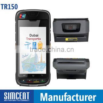 3G GPS NFC Printer Barcode Scanner Android Pos Chip and Pin Card Reader photo-3