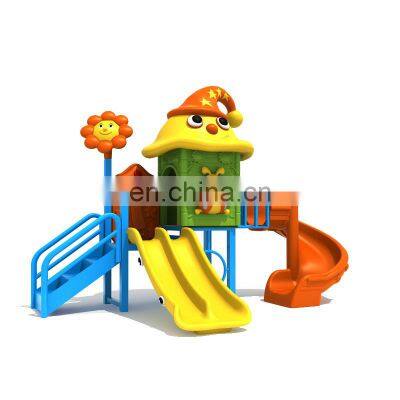 Cheap Price kids outdoor backyard playground big children outdoor plastic playground equipment slides for kids