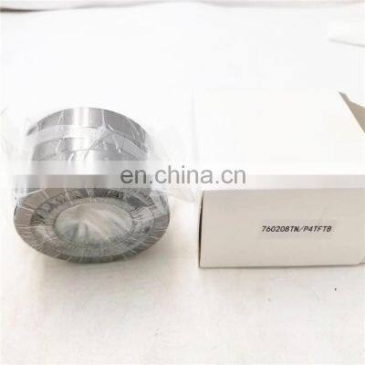 40x80x18 triple arrangement angular contact ball bearing 760208 spindle support bearing 760208TN/P4TFTB bearing