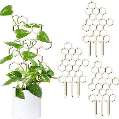Trellis for Potted Plants, Mini Garden Trellis for Climbing Plants Plastic Potted Plant Support DIY Climbing photo-4