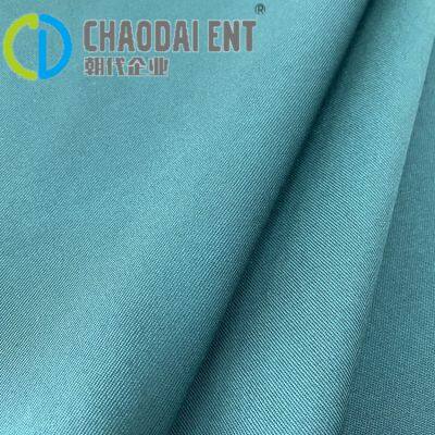 Eco-friendly GRS 16S*12S Woven Twill 65%RPET+35%cotton Canvas Fabric for Uniforms Bags Shoes & Hats