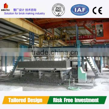 Foam cellular light weight AAC cement block machine with fly ash or sand