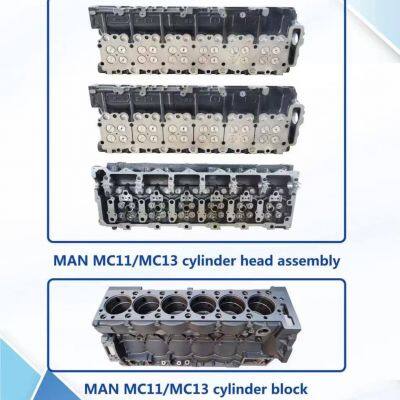 MAN cylinder block and head
